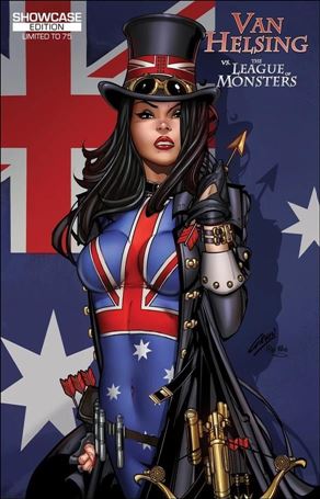 Van Helsing vs the League of Monsters issue 1-M Paul Green Showcase Edition Cover 1/75