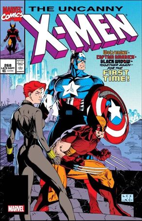 Uncanny X-Men (1981) issue 268-G Facsimile Edition (2024) Foil Cover