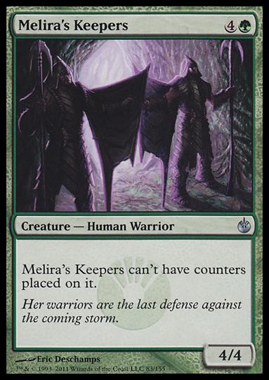 Magic the Gathering: Mirrodin Besieged (Base Set) card 83 Melira's Keepers