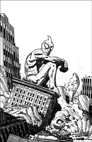 Ultramega issue 7-C Gabriel Hernández Walta B&W 1:10 Cover