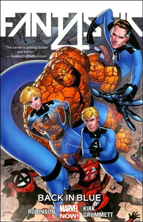 Fantastic Four (2014) issue 3 Back in Blue