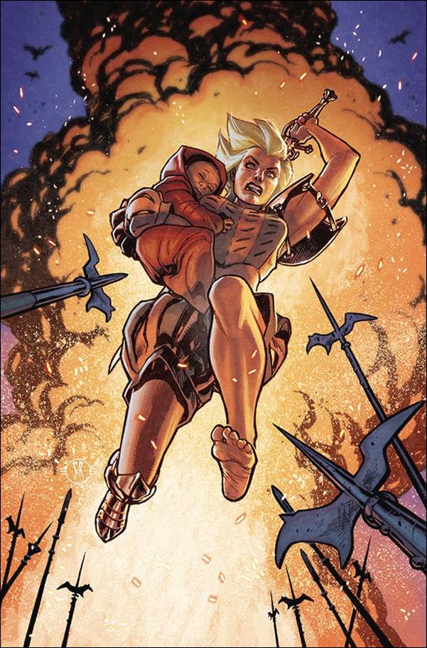 Sacred Six issue 10-R Stephane Roux Virgin Cover