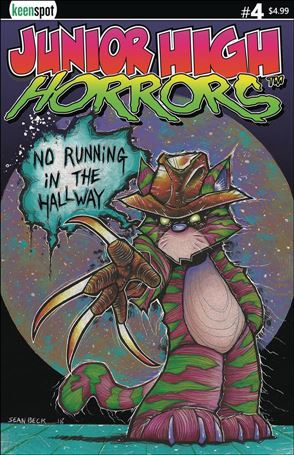 Junior High Horrors issue 4-C Sean Beck Cover