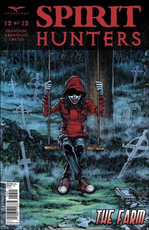 Spirit Hunters issue 12-D Harvey Tolibao Cover