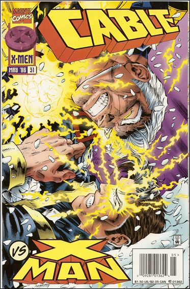 Cable (1993) issue 31-B Newsstand Edition / Price Variant