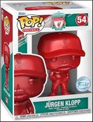 Pop! Football (Soccer) figure 54-B Jurgen Klopp (Red Special Edition)