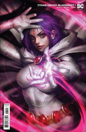 Titans United: Bloodpact issue 1-B Derrick Chew Cardstock Cover