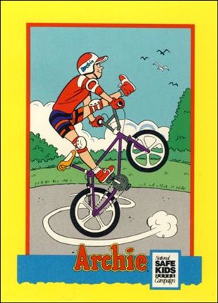 Trading Card Treats (Archie Subset) card 3 Free-Wheelin' Archie