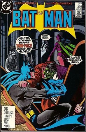 Batman (1940) issue 398-C 1989 Reprint Edition