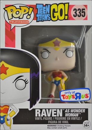 POP! Television figure 335 Raven As Wonder Woman Toys R Us