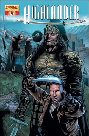Highlander issue 4-B Billy Tan Cover