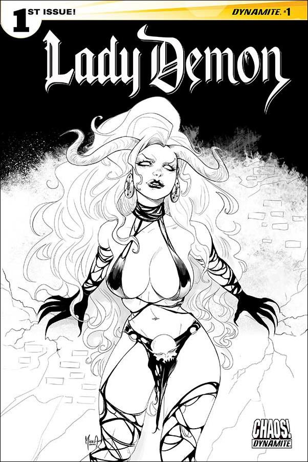 Lady Demon (2014) issue 1-I Mirka Andolfo 1:20 Black & White Cover
