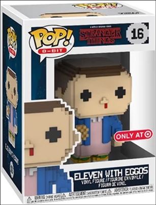 POP! 8-Bit figure 16 Eleven With Eggos Target Exclusive