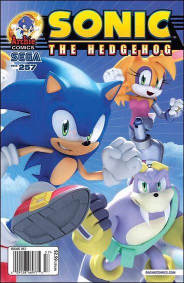 Sonic the Hedgehog (1993) issue 257 Rafa Knight Wraparound Cover