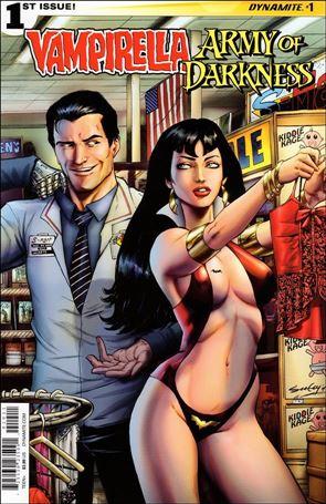 Vampirella/Army of Darkness issue 1 Tim Seeley Cover