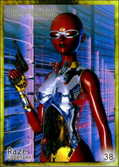 Conspiracy Files of Dean Haglund (Base Set) card 38 Raze Codename