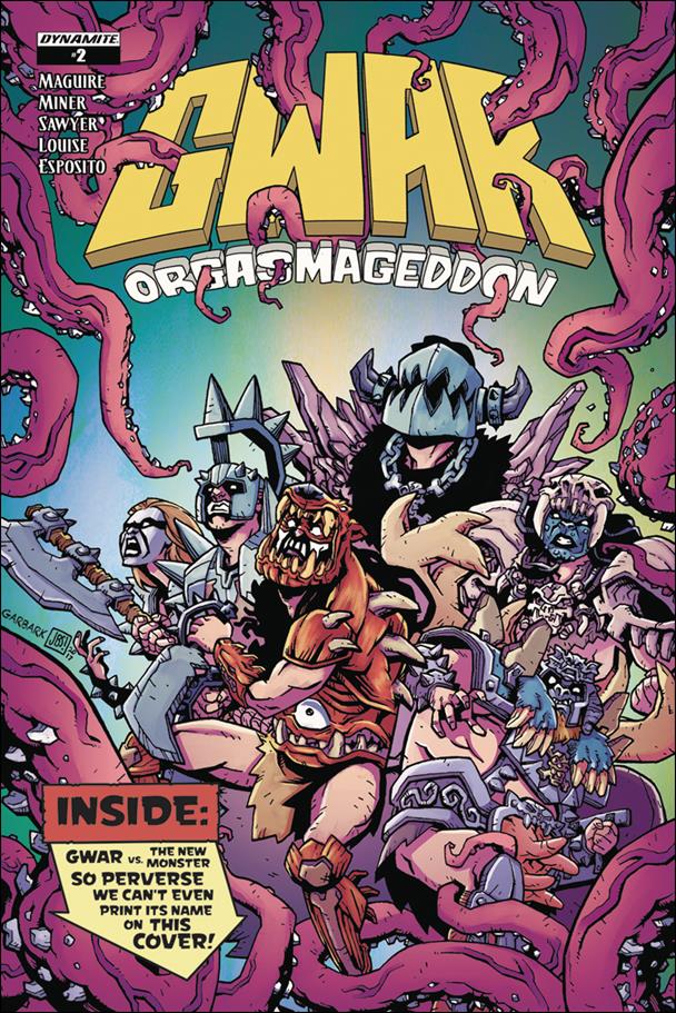 Gwar: Orgasmageddon issue 2 Jonathan Brandon Sawyer Cover