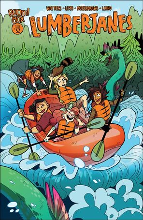 Lumberjanes issue 52-B Dozerdraws Subscription Cover