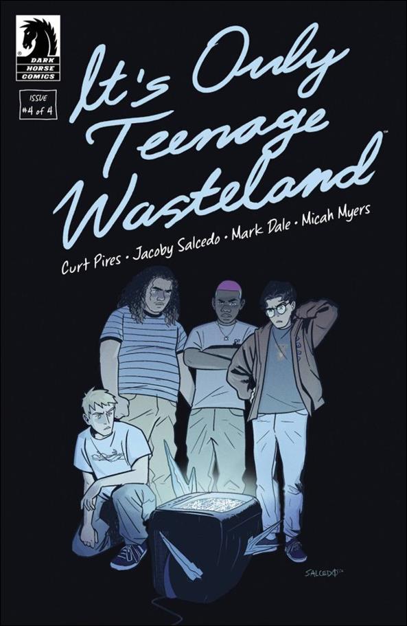 It's Only Teenage Wasteland issue 4 Jacoby Salcedo Cover