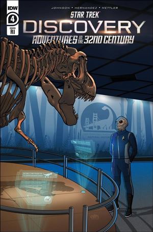 Star Trek: Discovery - Adventures in the 32nd Century issue 4-B Aaron Harvey 1:10 Cover