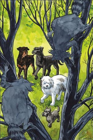 Beasts of Burden: Wise Dogs and Eldritch Men issue 4-B Jill Thompson Cover