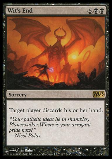 Magic the Gathering: 2013 Core Set (Base Set) card 117 Wit's End