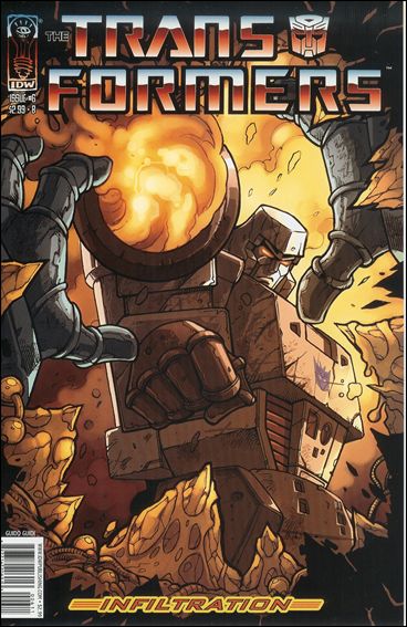 Transformers: Infiltration issue 6-B Guido Guici Cover