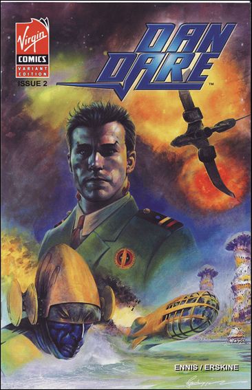 Dan Dare issue 2-B John Higgins Cover