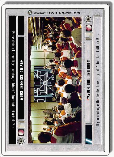 Star Wars: A New Hope Revised (Base Set) card 144 Yavin 4: Briefing Room