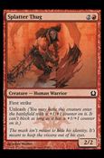 Magic the Gathering: Return to Ravnica (Base Set) card 105 Splatter Thug