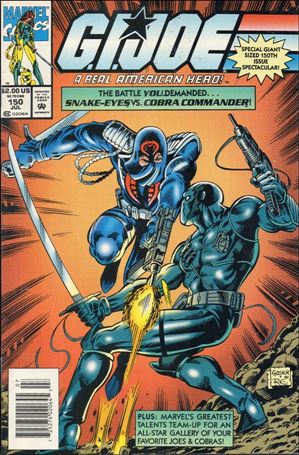 G.I. Joe: A Real American Hero issue 150-B Newsstand Cover