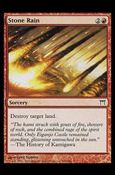 Magic the Gathering: Champions of Kamigawa (Base Set) card 191 Stone Rain
