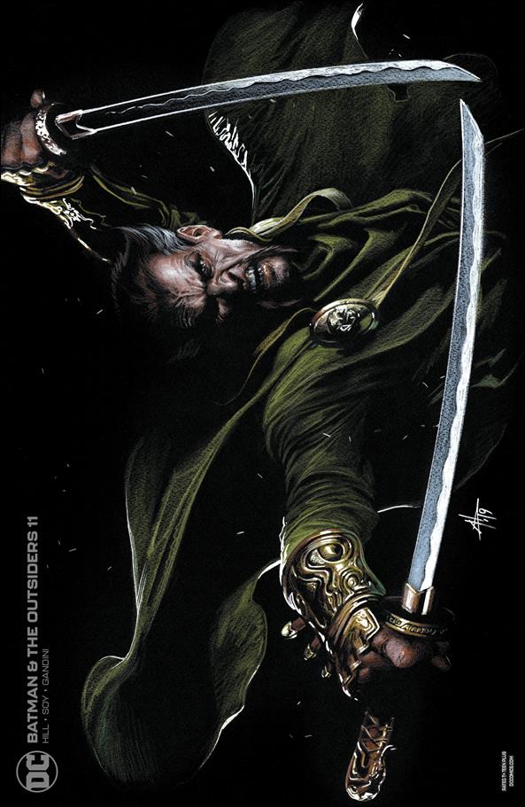 Batman and the Outsiders (2019) issue 11-B Gabriele Dell'Otto Cardstock Cover