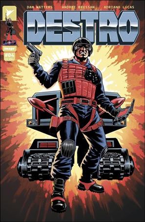Destro (2024) issue 4-D Travis Moore 1:25 Cover