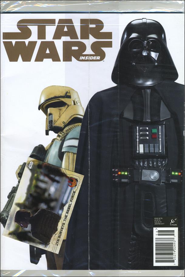 Star Wars Insider issue 170-G Polybagged w/ Promo Card Previews Cover