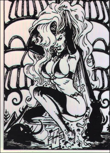 Lady Death All Chromium (NecroChrome Subset) card 2