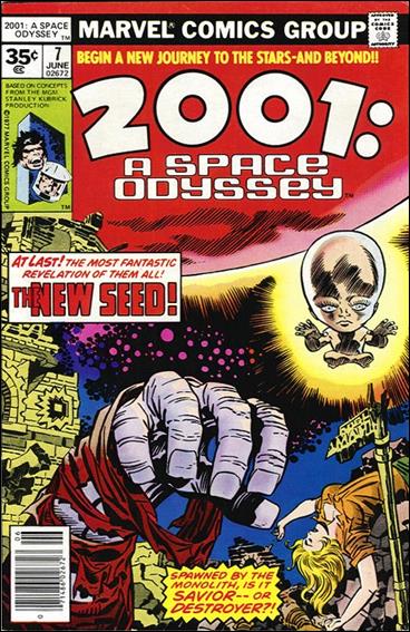 2001: A Space Odyssey issue 7-B 35 Cent Price Cover