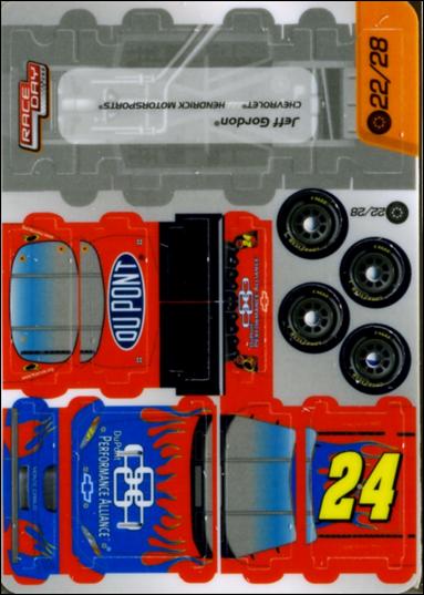 NASCAR Race Day 2005 (Base Set) card 22.2 Jeff Gordon