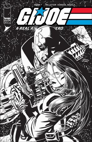 G.I. Joe: A Real American Hero (2023) issue 307-B Andy Kubert B&W Cover