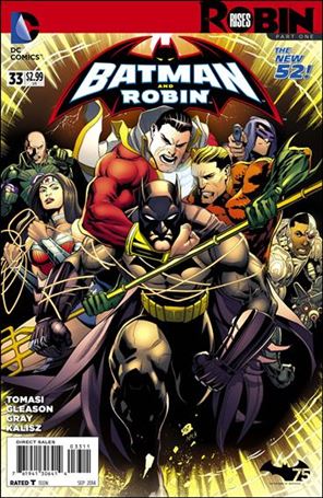 Batman and Robin (2011) issue 33 Patrick Gleason Cover
