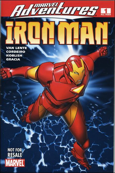 Marvel Adventures Iron Man issue 1-B DVD Giveaway