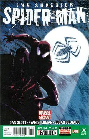 Superior Spider-Man (2013) issue 3-D Ryan Stegman Green Cover (3rd Printing)
