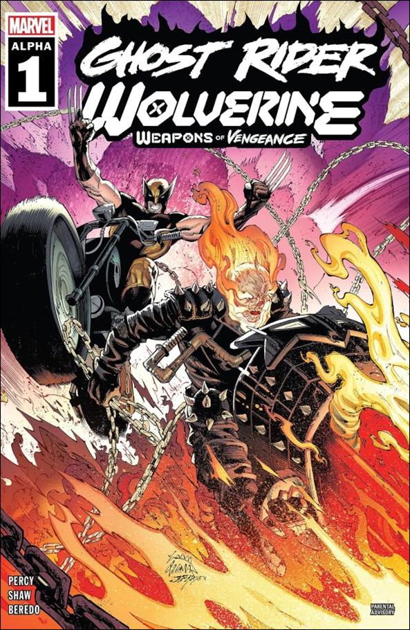 Ghost Rider / Wolverine: Weapons of Vengeance - Alpha issue 1 Ryan Stegman Cover