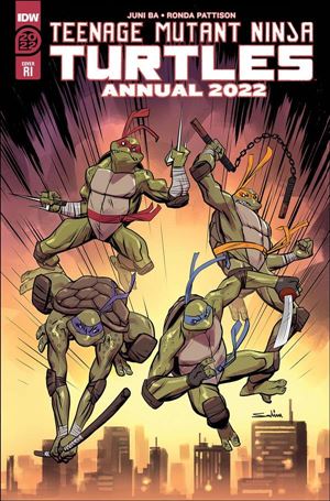 Teenage Mutant Ninja Turtles Annual issue 2022-C Salim Busuru 1:10 Cover