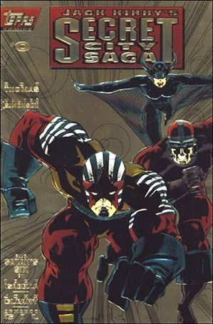 Jack Kirby's Secret City Saga issue 0-B Embossed Gold Foil Cover