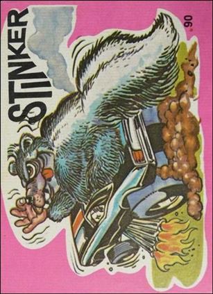 Fantastic Odd Rods: Series 1 (Base Set) card 90 Stinker