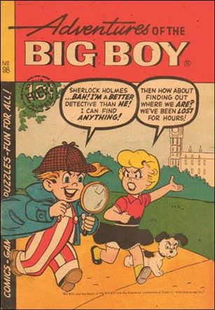 Adventures of the Big Boy issue 98 East Coast Cover