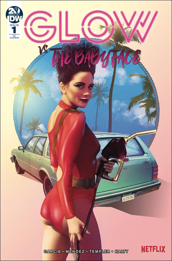 GLOW vs The Babyface issue 1-C Christine Nodet 1:10 Cover