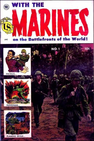 With the Marines on the Battlefronts of the World issue 1 Photo Cover