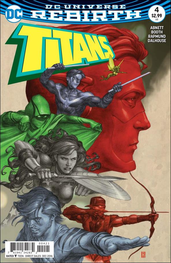 Titans (2016) issue 4-B  Mike Choi Cover